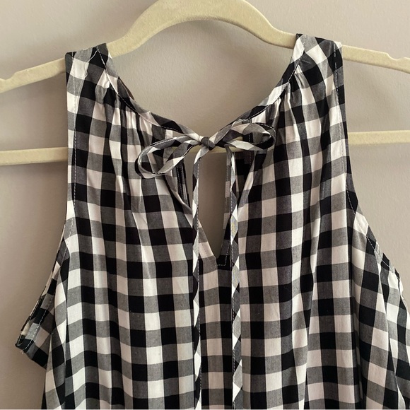 4️⃣for2️⃣0️⃣ LOFT Gingham Plaid Tank - Picture 7 of 8